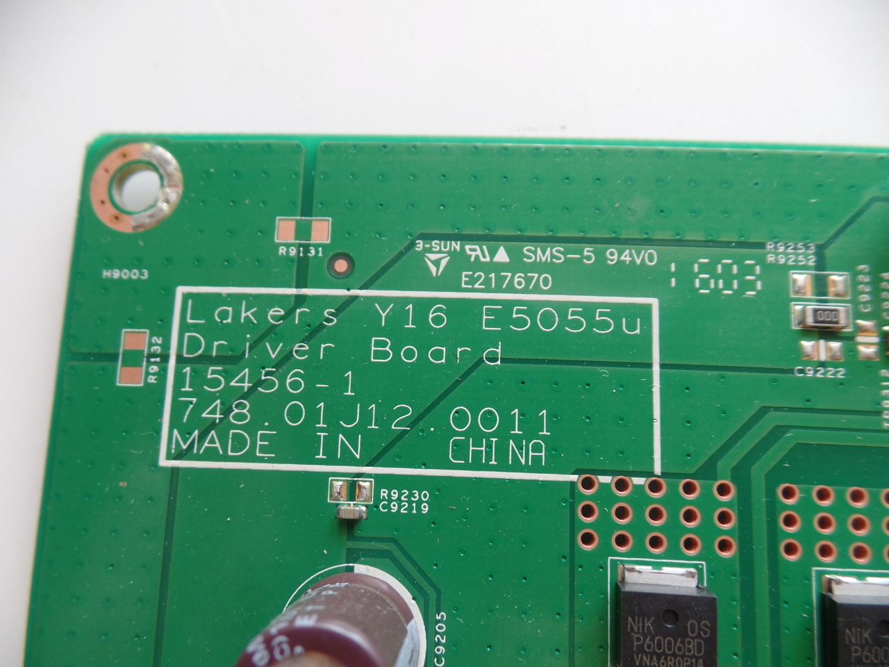 791.01K10.0001, 79101K100001 Vizio LED Driver