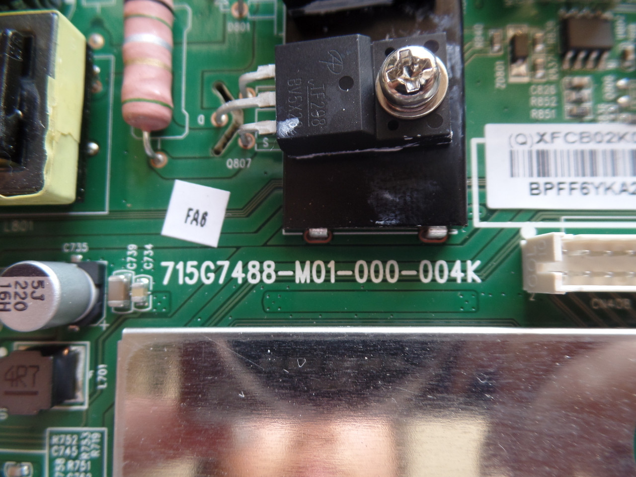 756TXFCB02K021 Vizio Main Board for D43-C1 (LTTWSECR Serial) 