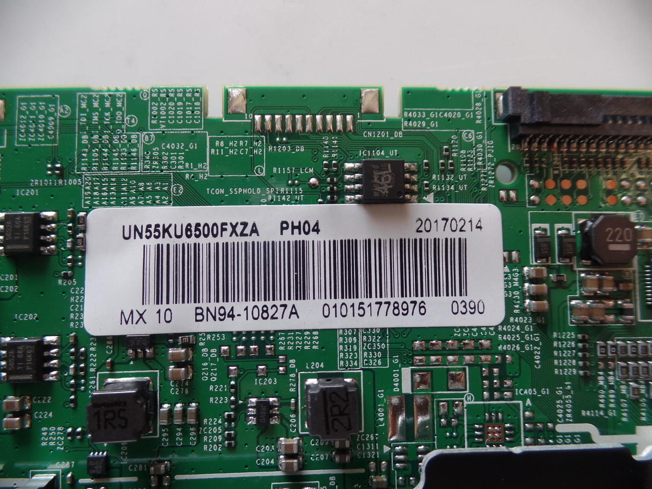 BN94-10827A Samsung Main Board for UN55KU6500FXZA Version FA01