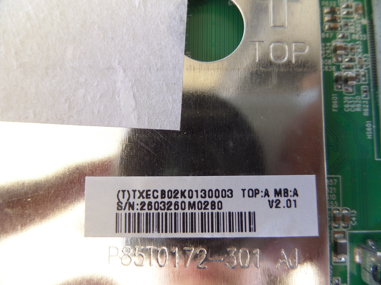 756XECB02K013 Vizio Main Board for E390-A1 (LTYWNQAQ serial)