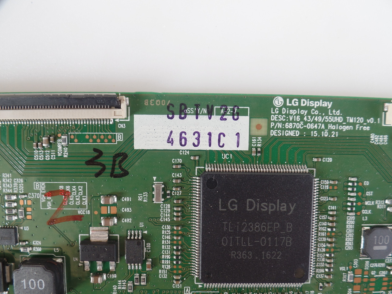 6871L-4631C LG T-Con Board