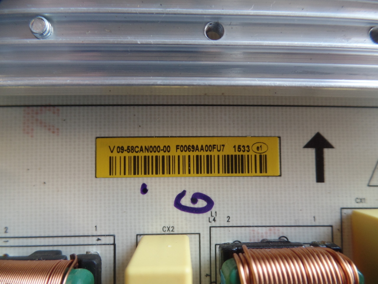 09-58CAN000-00 Vizio Power Supply Unit