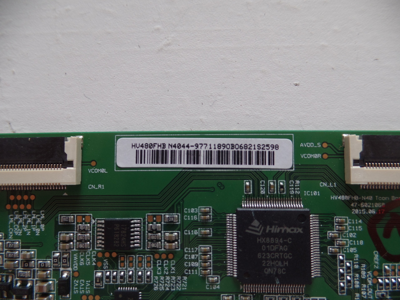 HV430FHB-N40 Proscan T-Con Board
