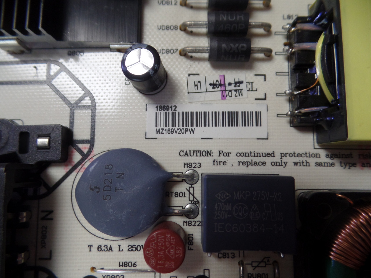 186912 Insignia Power Supply / LED Board