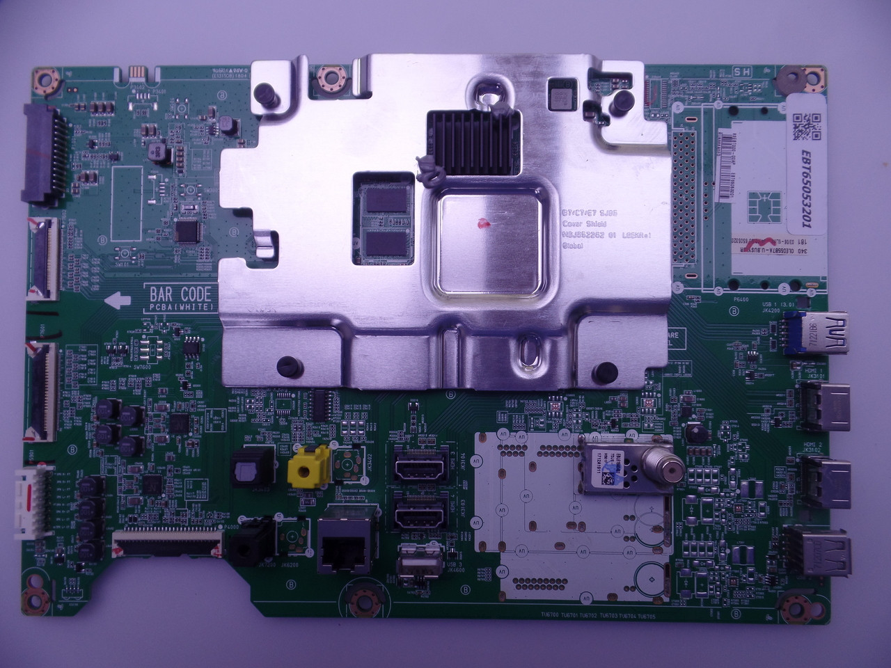 EBT65053201 LG Main Board for OLED55B7A-U.BUSYLJR