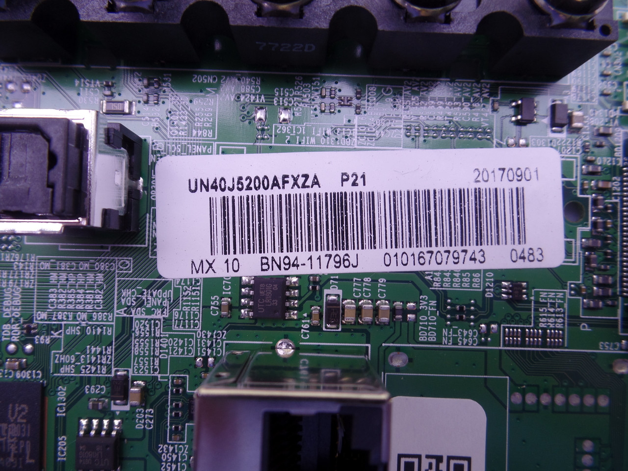 BN94-11796J Samsung Main Board for UN40J5200AFXZA