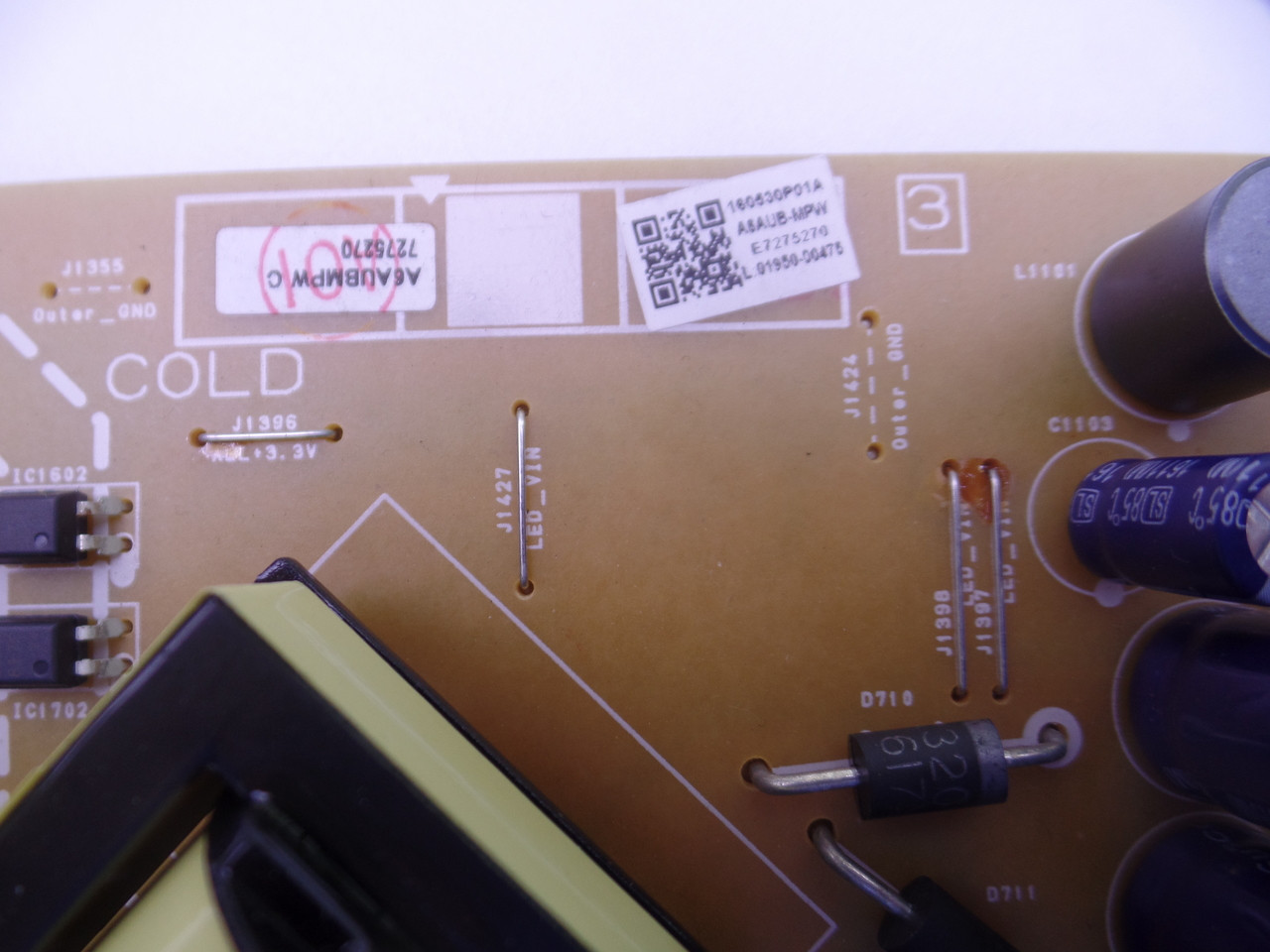 A6AUBMPW001 Sanyo Power Supply for FW50D36F