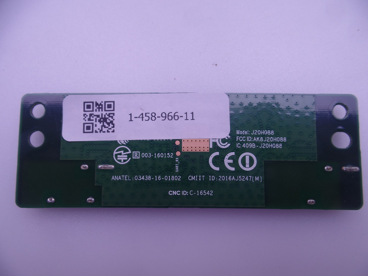 1-458-966-11 Sony Wireless LAN Module