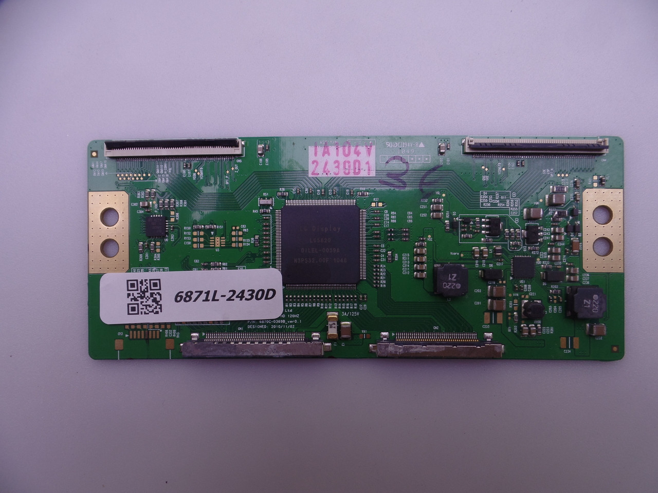 6871L-2430D, 6870C-0369B LG T -Con Board
