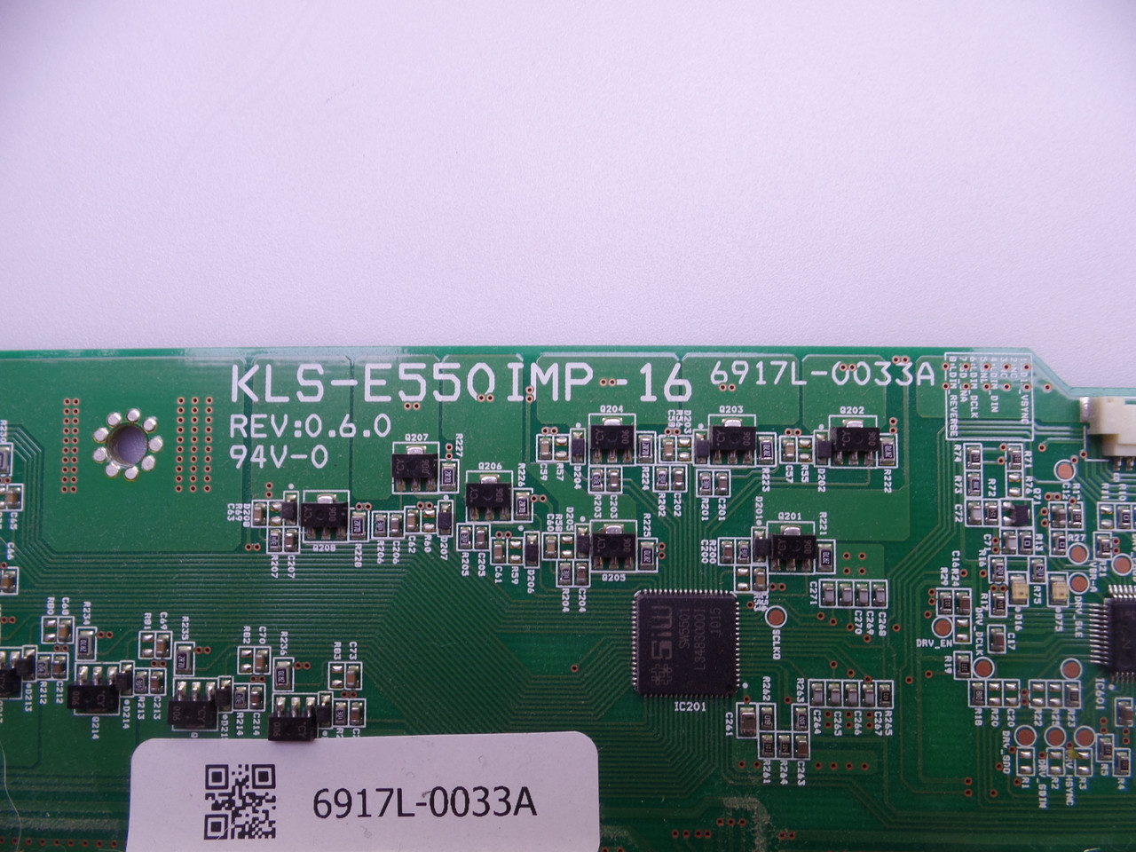 6917L-0033A, KLS-E550IMP-16 LG LED Driver