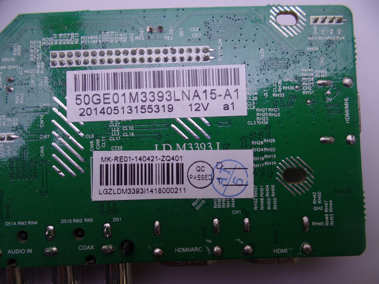 50GE01M3393LNA15-A1 RCA Main Board for LRK50G45RQ