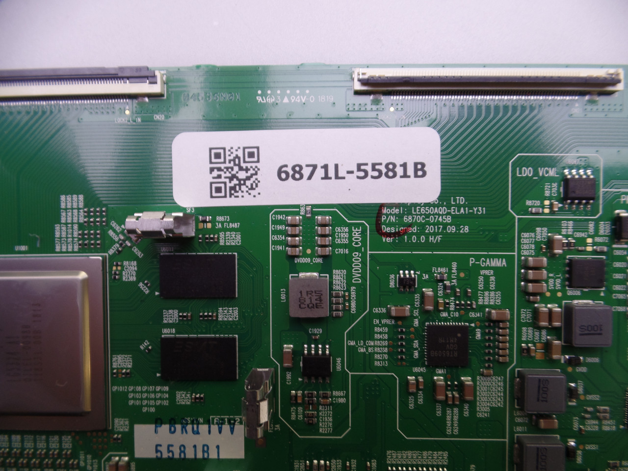 6871L-5581B LG T-CON FOR LG OLED65E8PUA AUSWLJR
