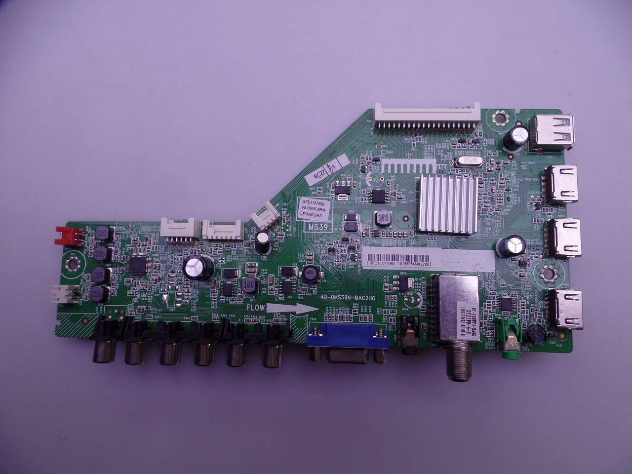 GFE118789B PIONEER MAIN BOARD FOR PLE-4005FHD