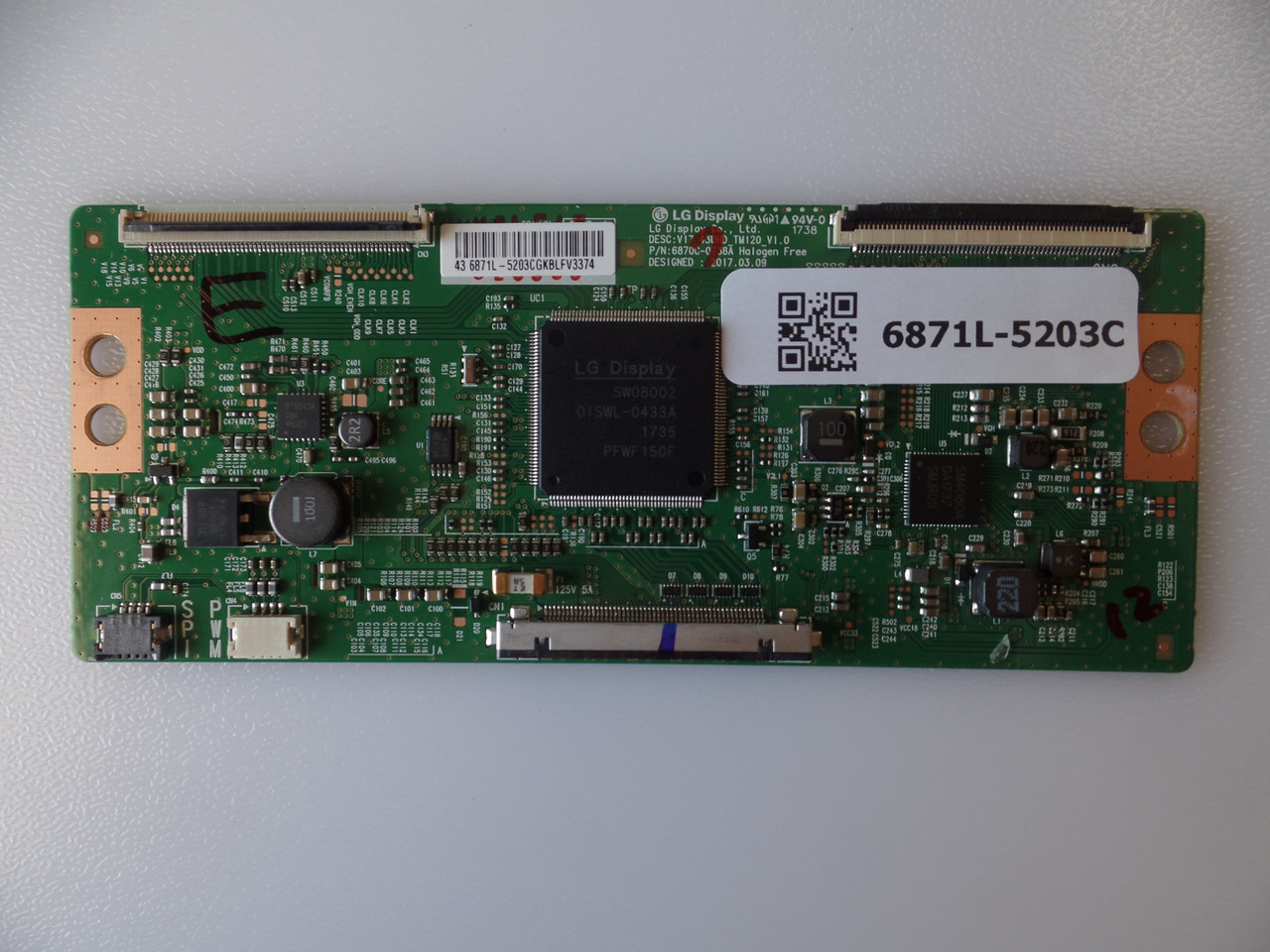 6871L-5203C Hitachi T-con Board 43R80
