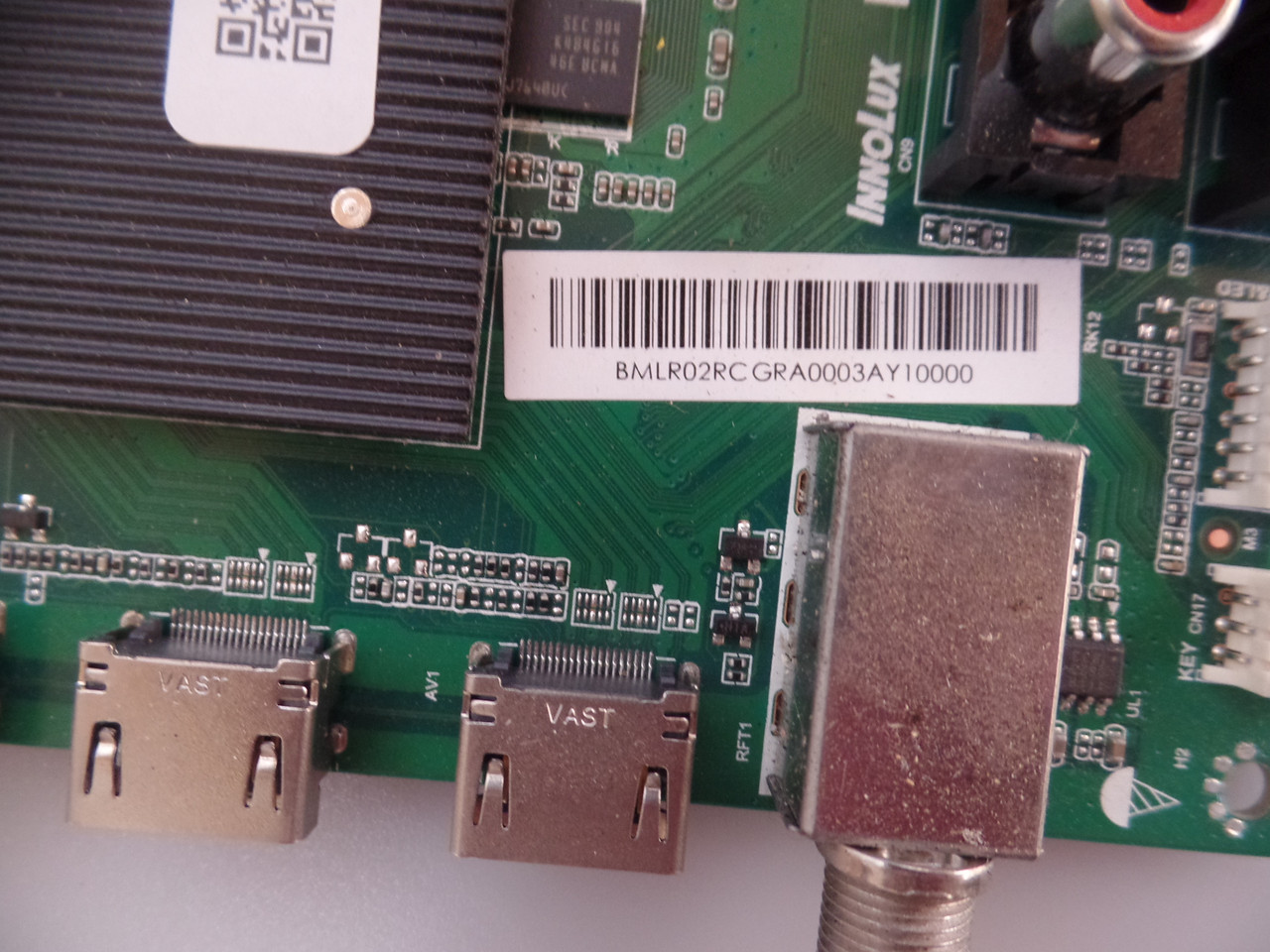 V505-G9 Vizio Main Board (LINIXXKU, LINIXXKV, LINIXXMV Serial) 