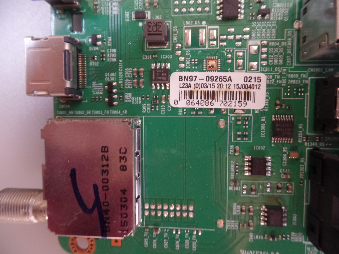 BN94-08215G Main Board for Samsung  UN55JU6500FXZA
