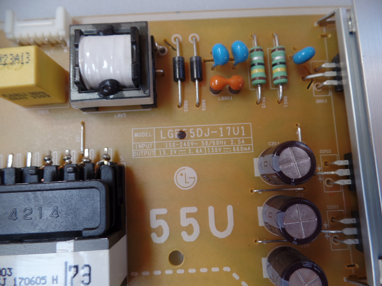 EAY64529401 Power Supply LG 55UJ6300-UA.BUSYLOR