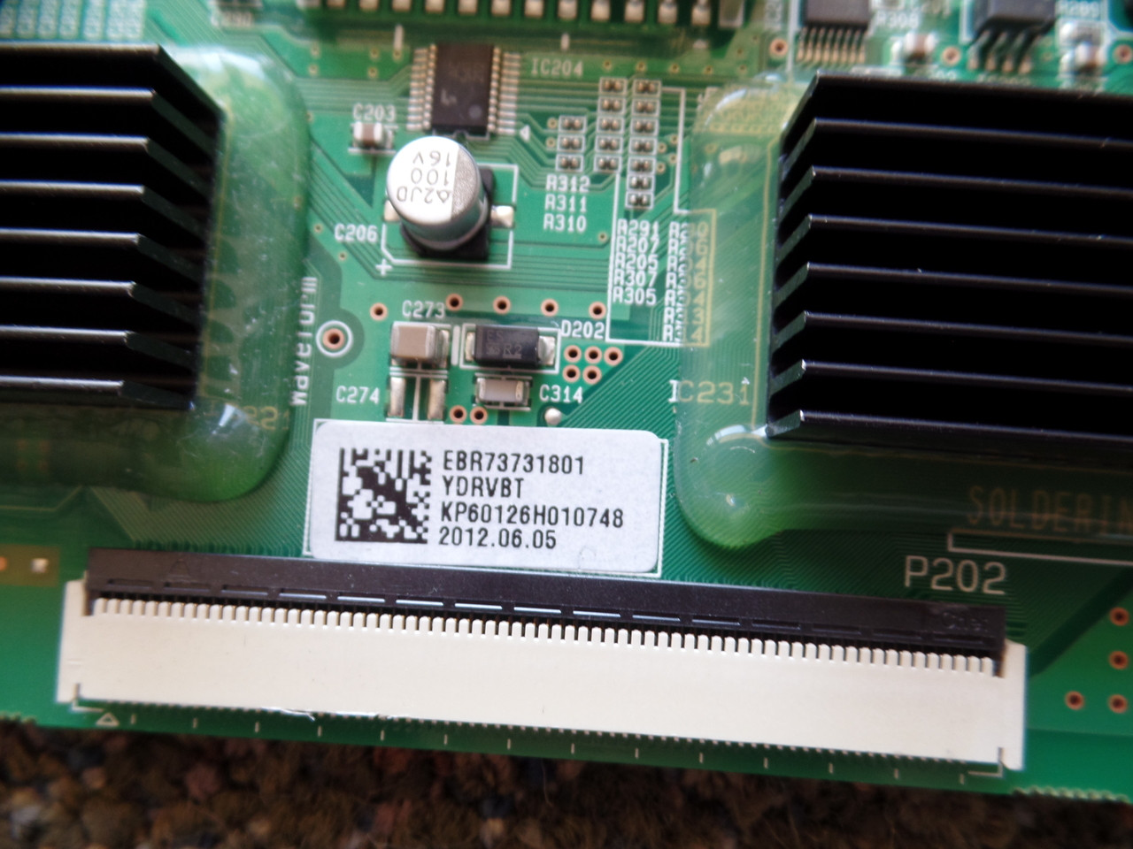  EBR73731801, EAX64279601 LG YDRVBT Board