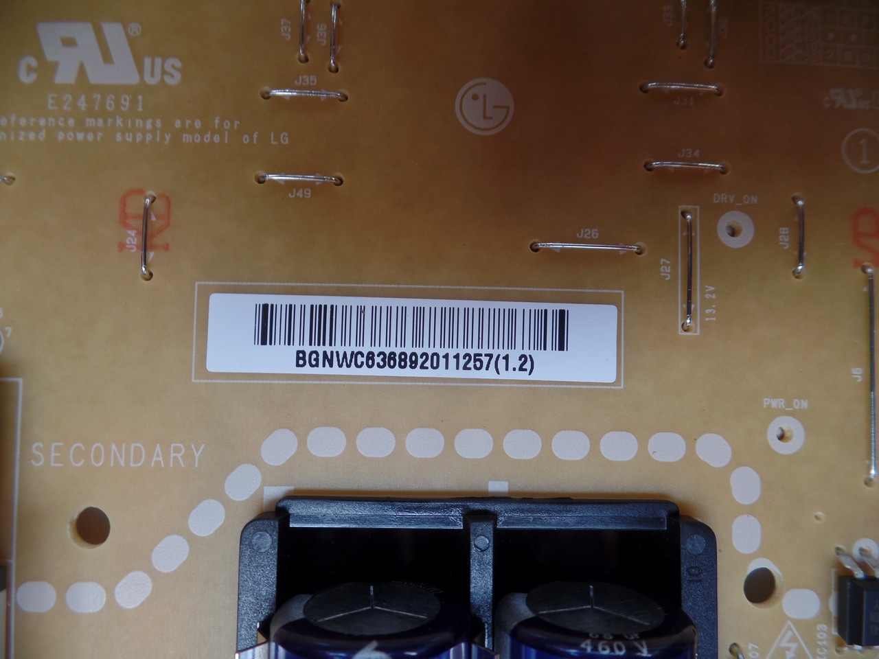 EAY63689201 LG Power Supply / LED Driver Board