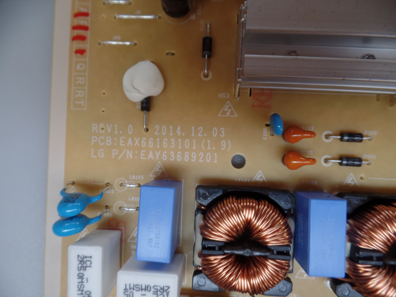 EAY63689201 LG Power Supply / LED Driver Board