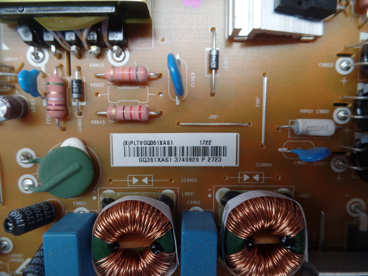 PLTVGQ361XAS1 Insignia Power Supply Board