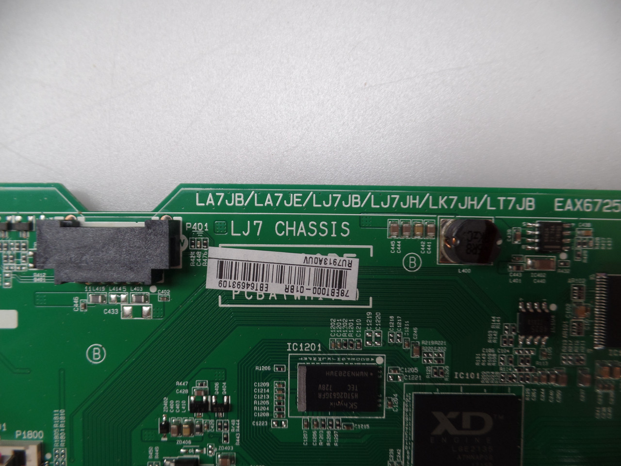EBT64693109, EAX67258603 Main Board LG 55LV340C-UB BUSCLJR 