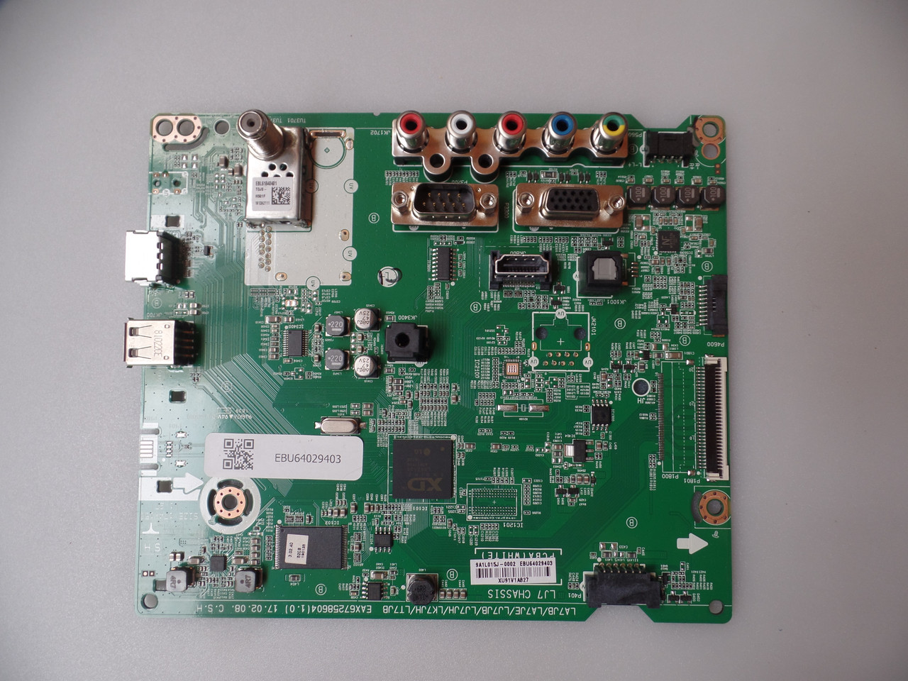 EBU64029403, EAX67258604(1.0) LG Main Board  32LV340H-AUS