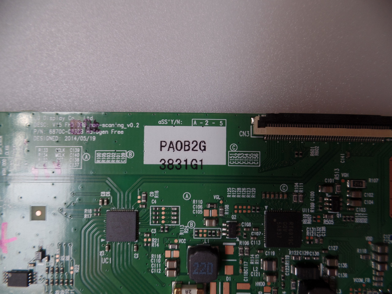 6871L-3831G (6870C-0532B) T-Con Board for LG 55LV340C-UB.BUSYLJR