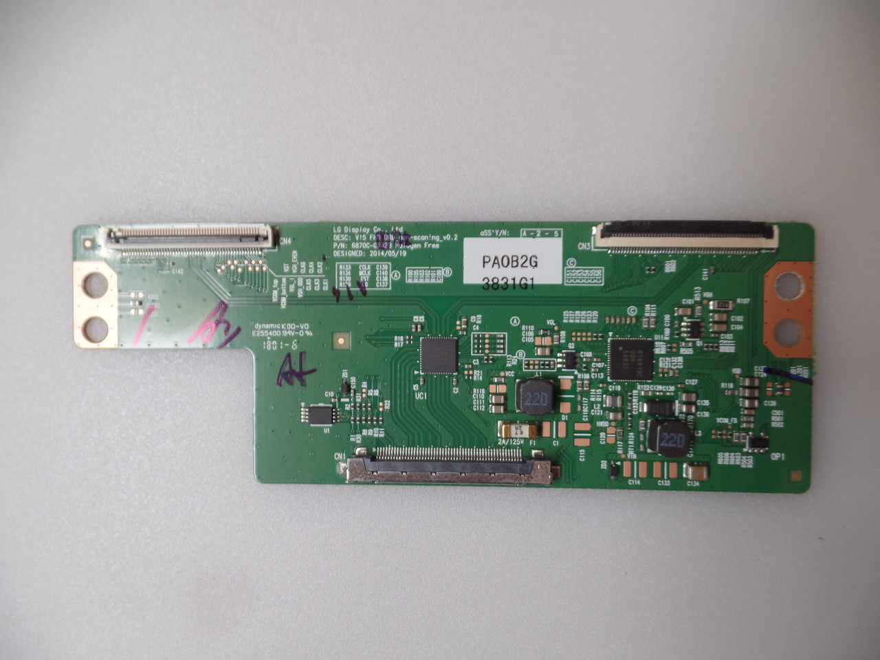 6871L-3831G (6870C-0532B) T-Con Board for LG 55LV340C-UB.BUSYLJR