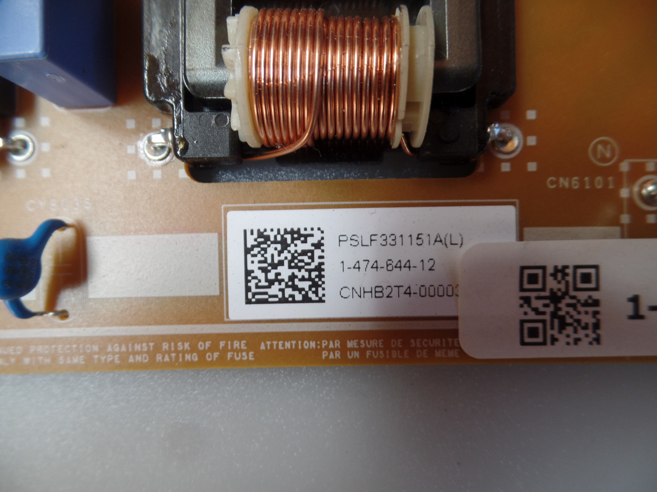 1-474-644-11 Sony Main Power Supply Board