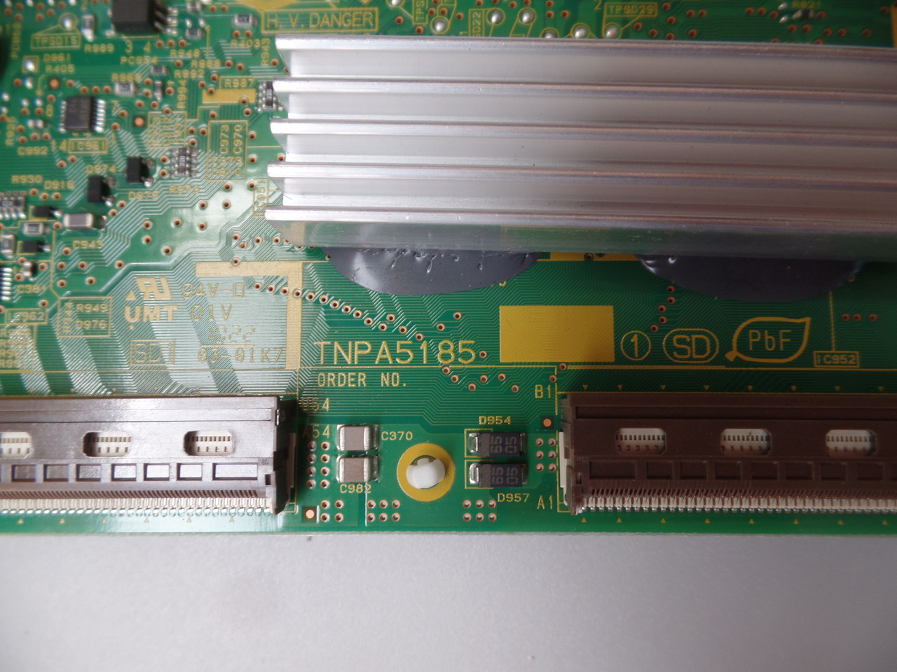TXNSD1MBUU, TNPA5185AB Panasonic SD Board