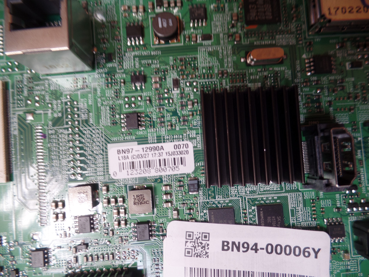 BN94-00006Y Samsung Main Board UN50J6200AFXZA