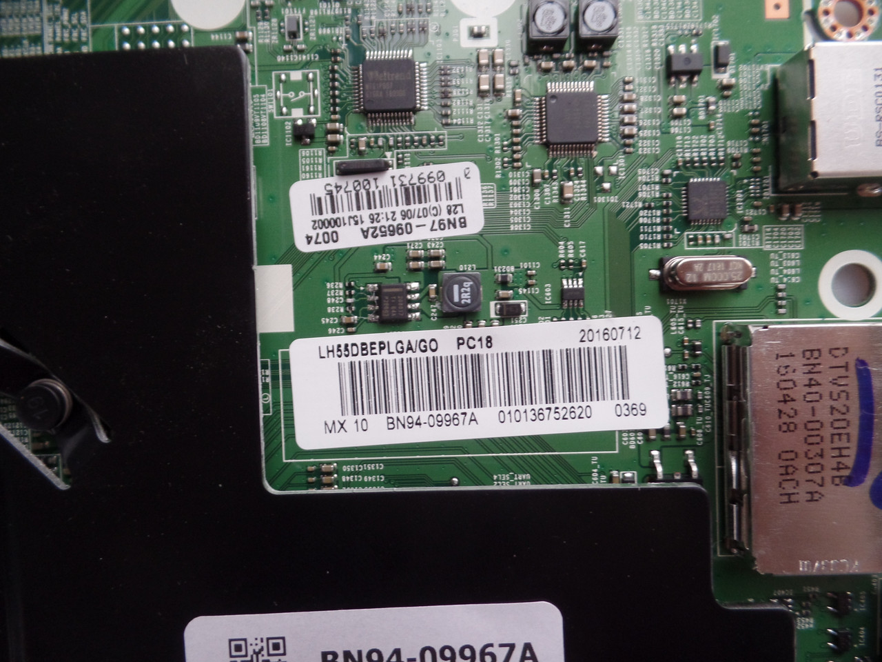 BN94-09967A Main Board for Samsung LH55DBEPLGA/GO (Version WS04)