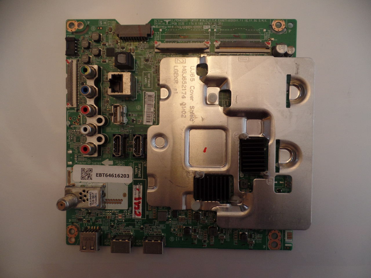 EBT64616203, EAX67146203(1.1) Main Board for LG 55UJ6540-UB.BUSTLJR