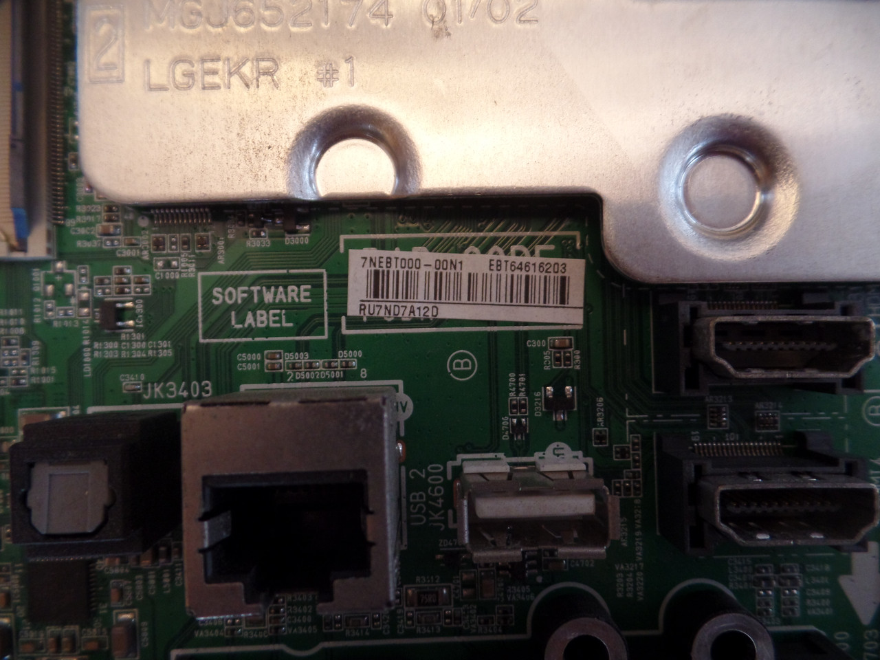 EBT64616203, EAX67146203(1.1) Main Board for LG 55UJ6540-UB.BUSTLJR