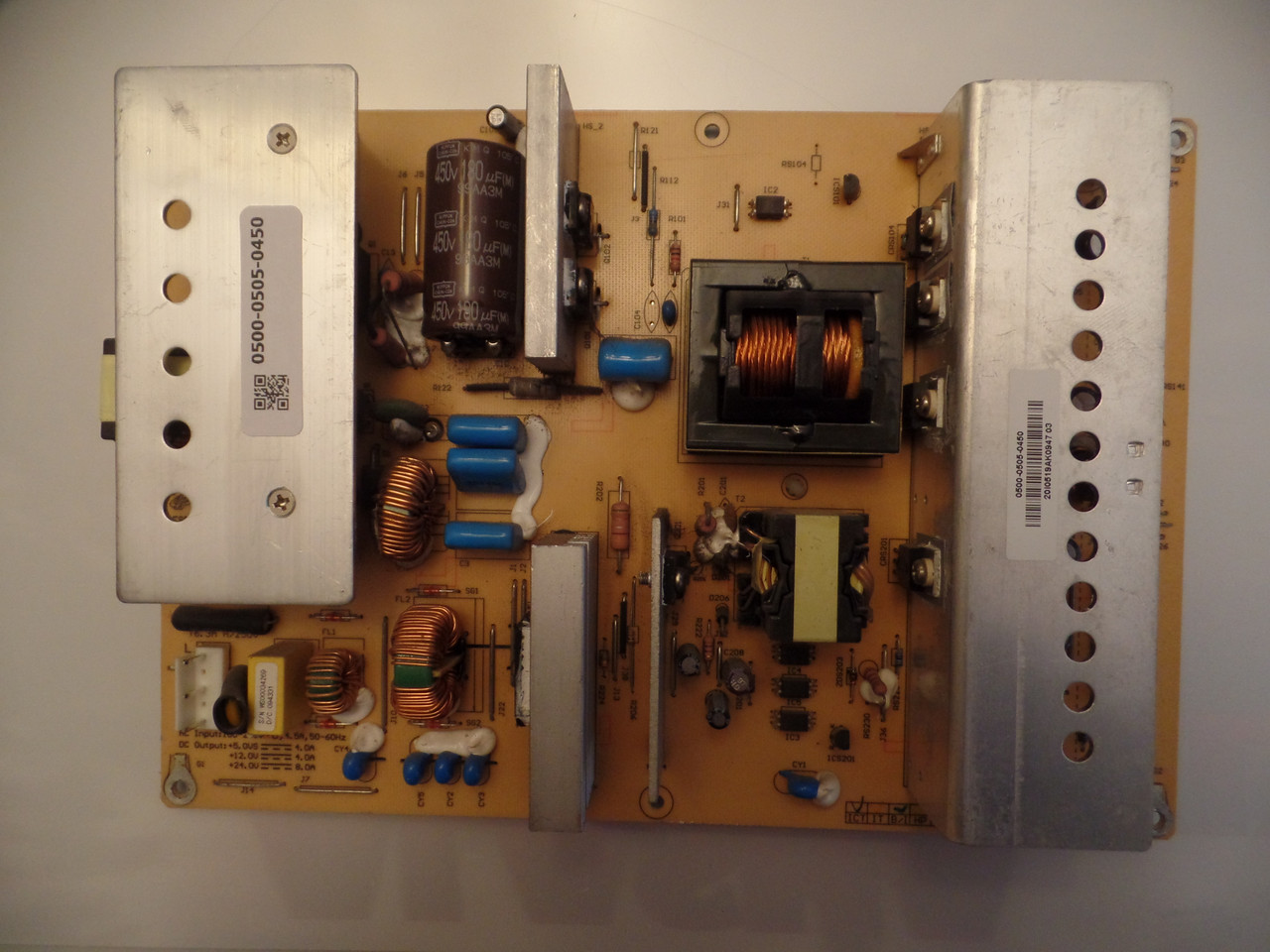 0500-0505-0450, 3BS0163614GP Vizio Power Supply Unit