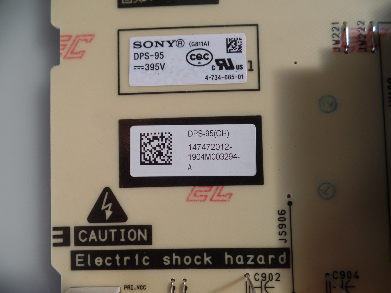 1-474-720-11 G811 Sony Power Supply Board