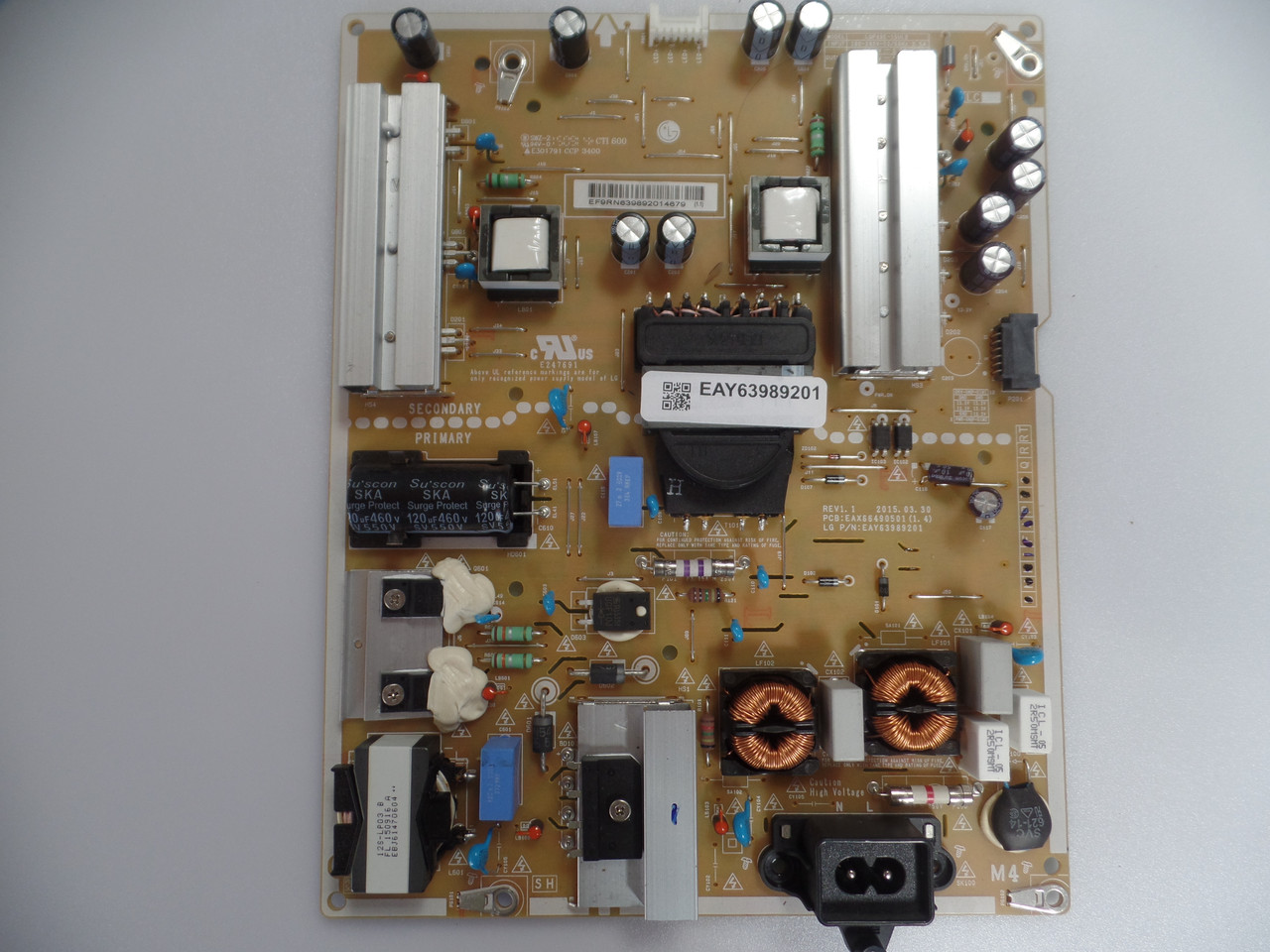 EAY63989201 LG Power Supply / LED Driver Board