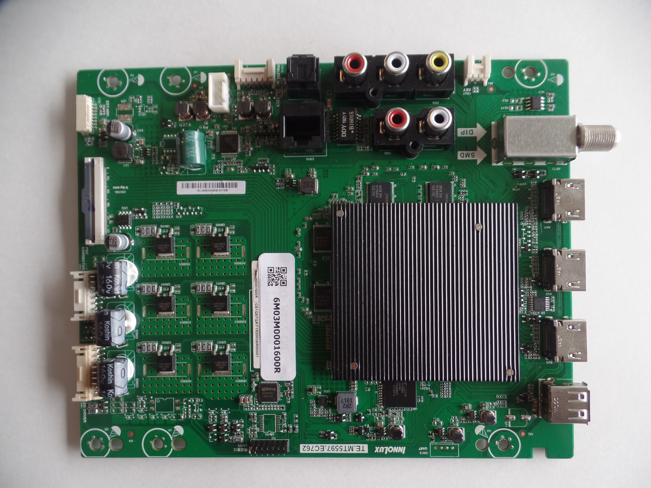 6M03M0001600R Main Board for Vizio V655-G9 (LINIYBMV Serial)