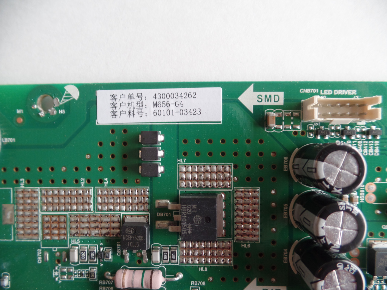 60101-03423 Vizio LED Driver