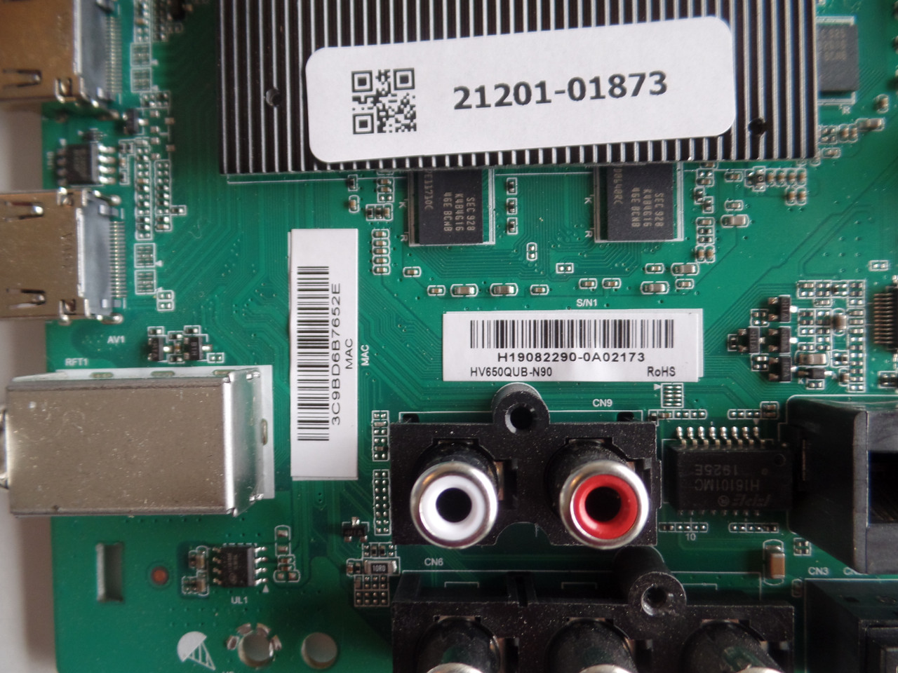 21201-01873 Main Board for Vizio  M656-G4 (LBNFQOAV Serial)