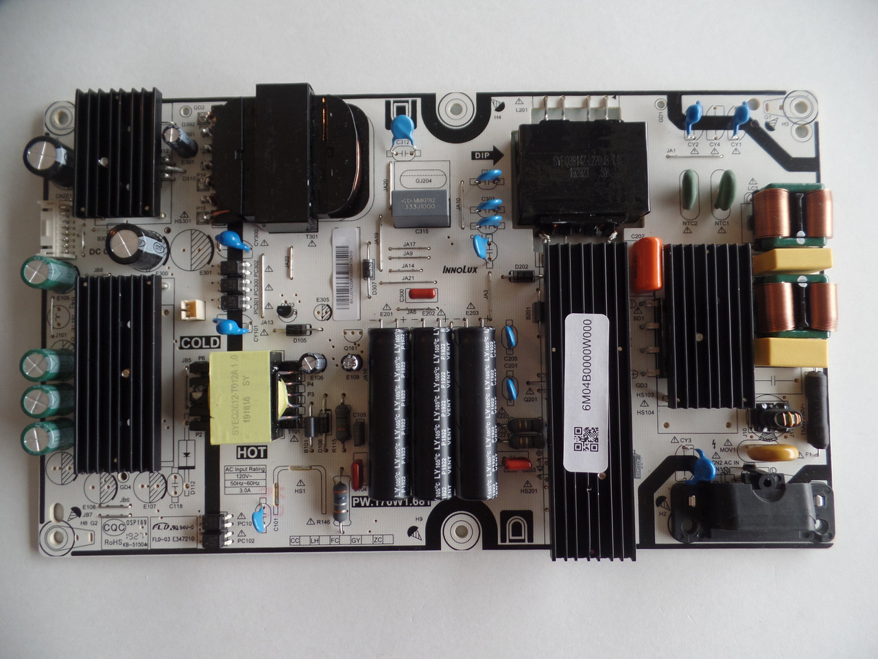6M04B0000W000, PW.176W1.681 Power Supply for Vizio V655-G9