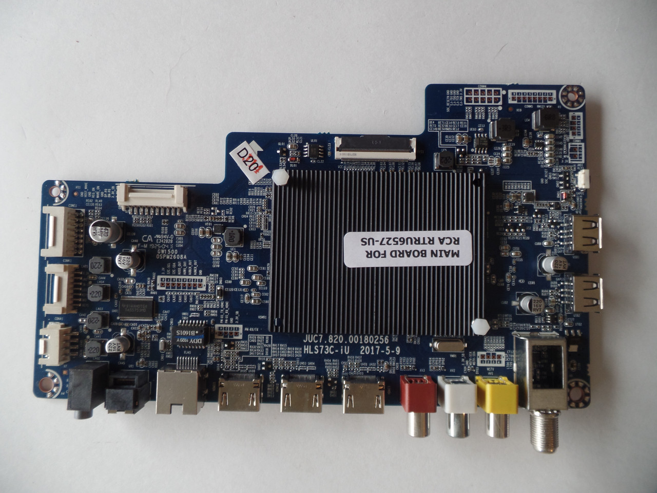 RCA RTRU6527-US Main Board- 820.00180256 