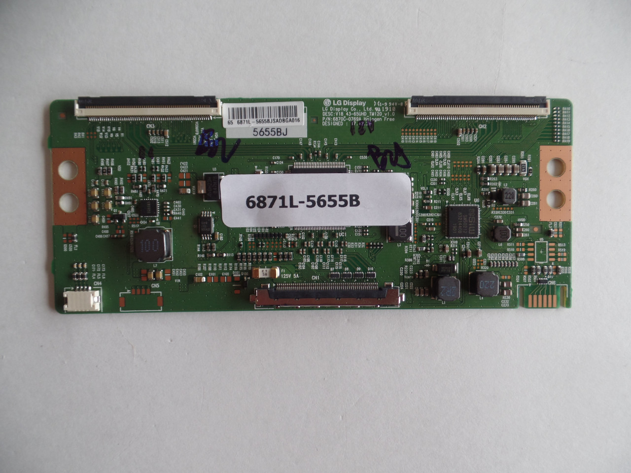 6871L-5655B, 6870C-0769A T-Con Board Philips Sanyo 