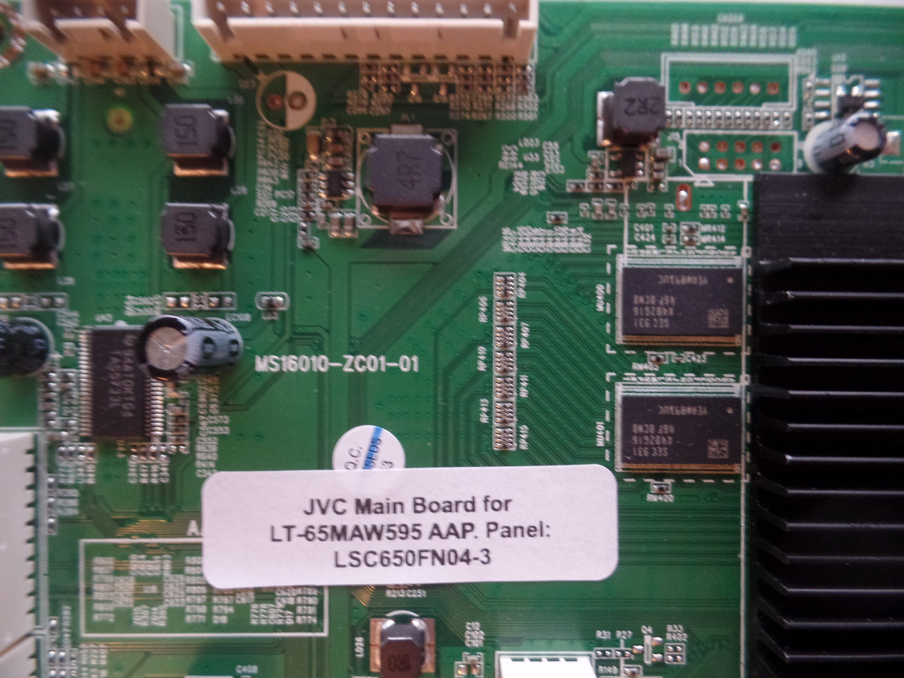 LT-65MAW595 AAPP Main Board for JVC Panel LSC650FN04-3