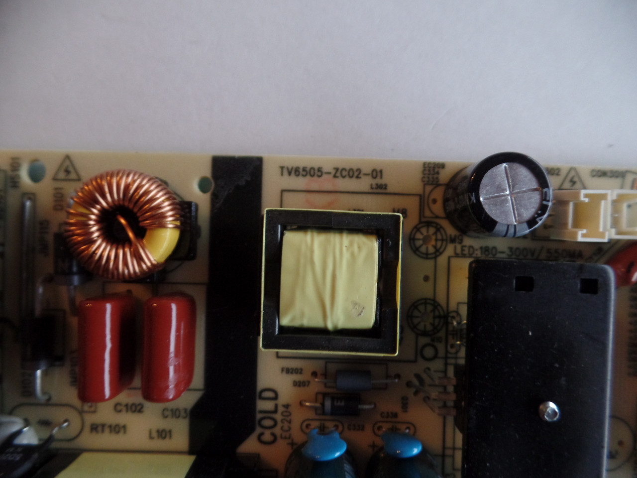LT-65MAW595, TV6505-ZC02-01 JVC Power Supply 