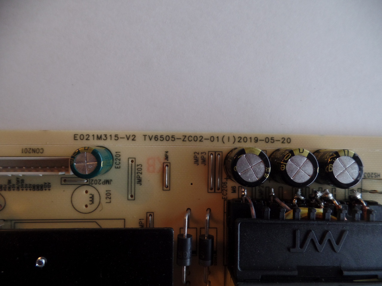 LT-65MAW595, TV6505-ZC02-01 JVC Power Supply 