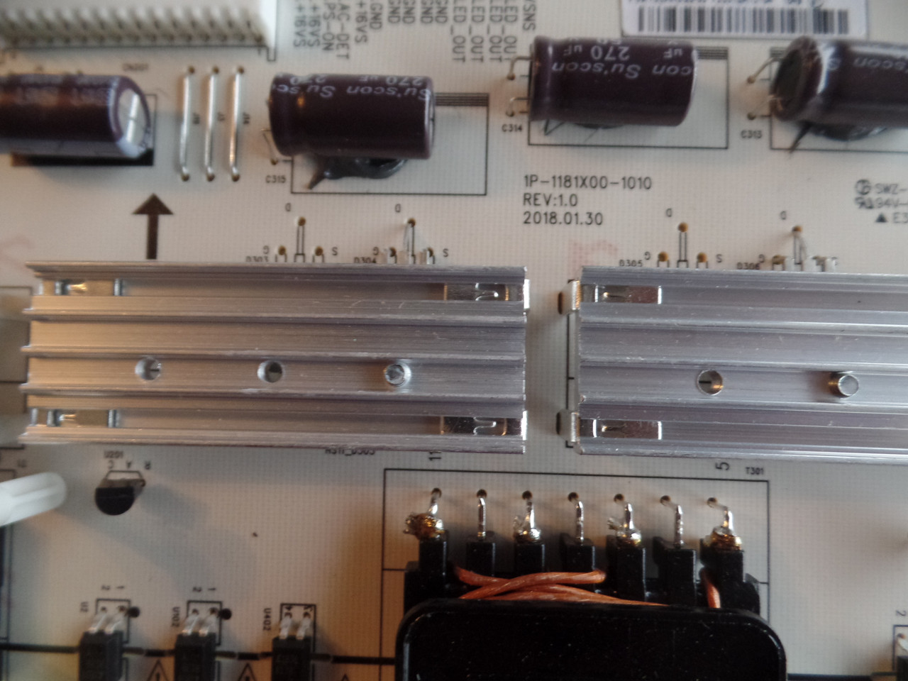 09-70CAR0Q0-00 Vizio Power Supply / LED Board