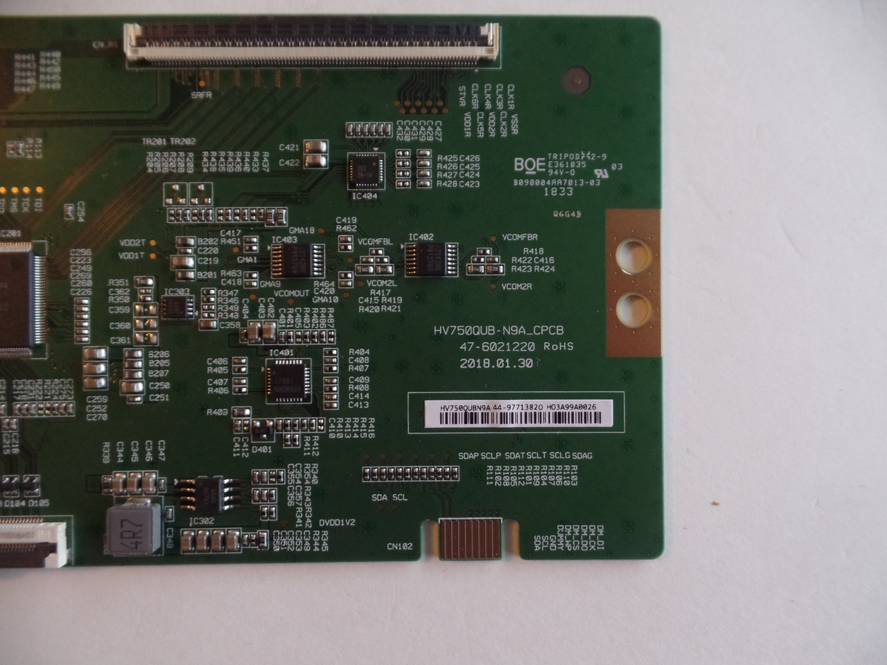60106-00361 T-CON board for PHILIPS 75PFL5704/F7/ 75PFL4864/F7