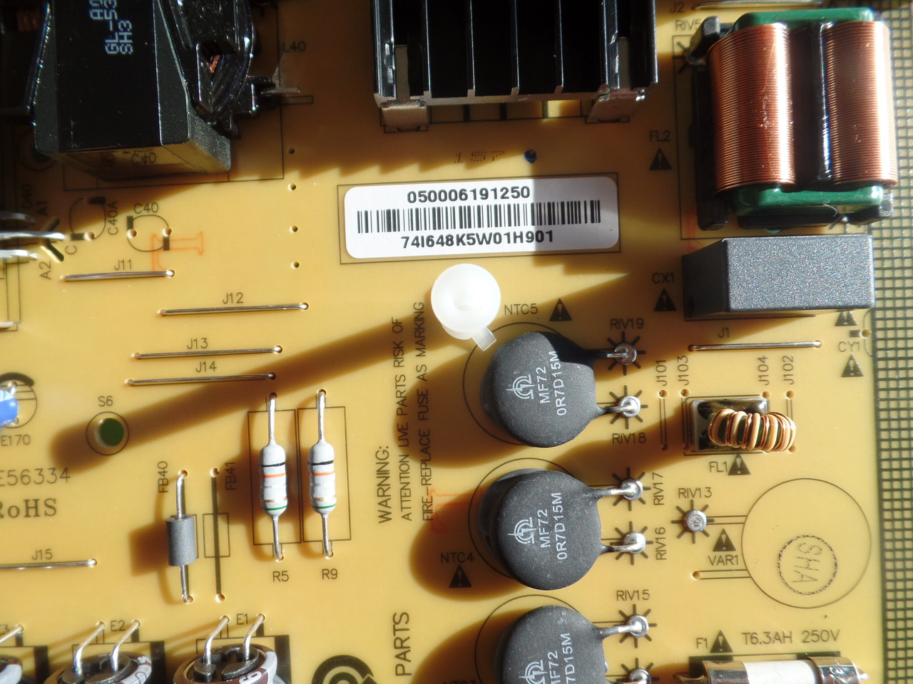 0500-0619-1250 Power Supply for Vizio M657-G0